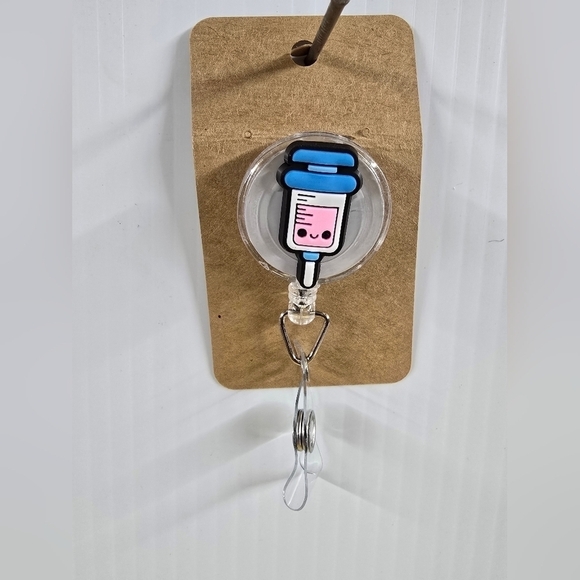 Accessories - Medical Nurse Shot Badge Reel